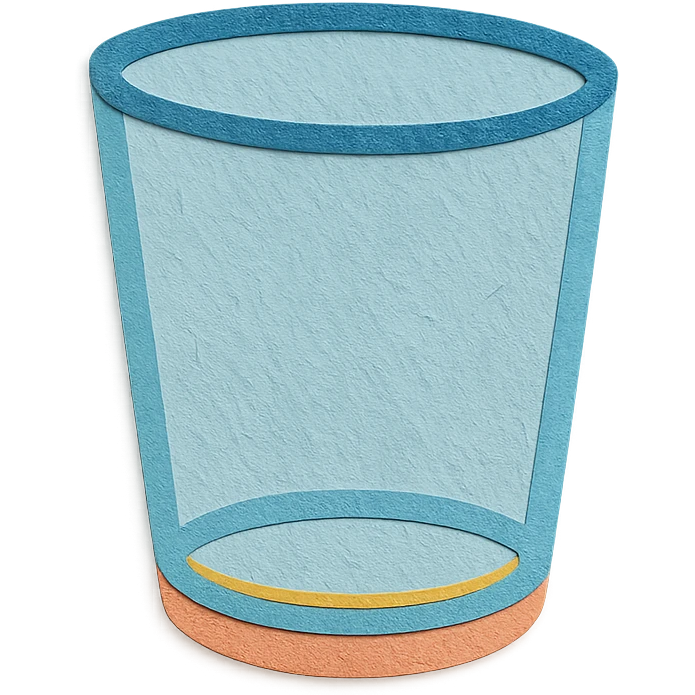 empty glass  emoji