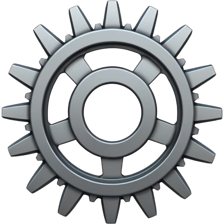 Gear emoji