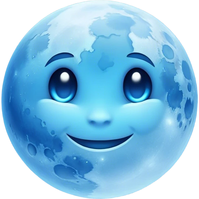 blue moon emoji