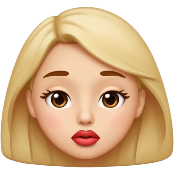 Kissy face emoji