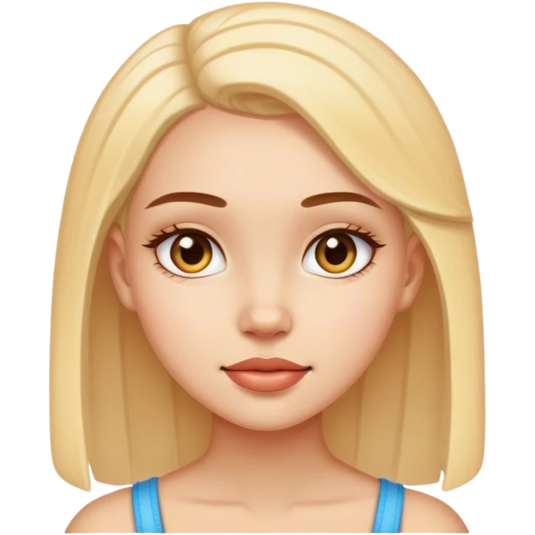 Girl in skin care emoji