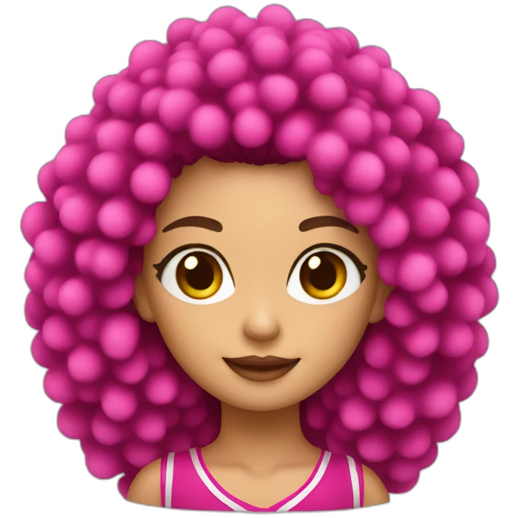 pom pom girl emoji