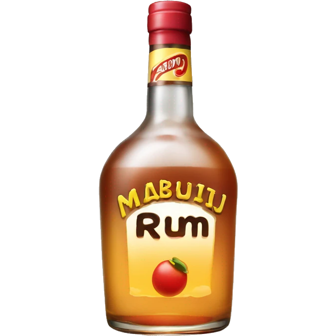 Malibu rum emoji