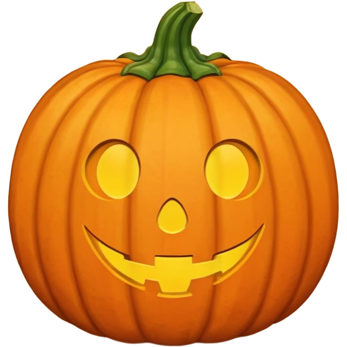 calabaza cute para halloween emoji