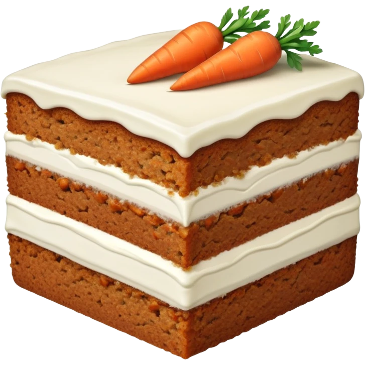 Slice of carrot cake  emoji