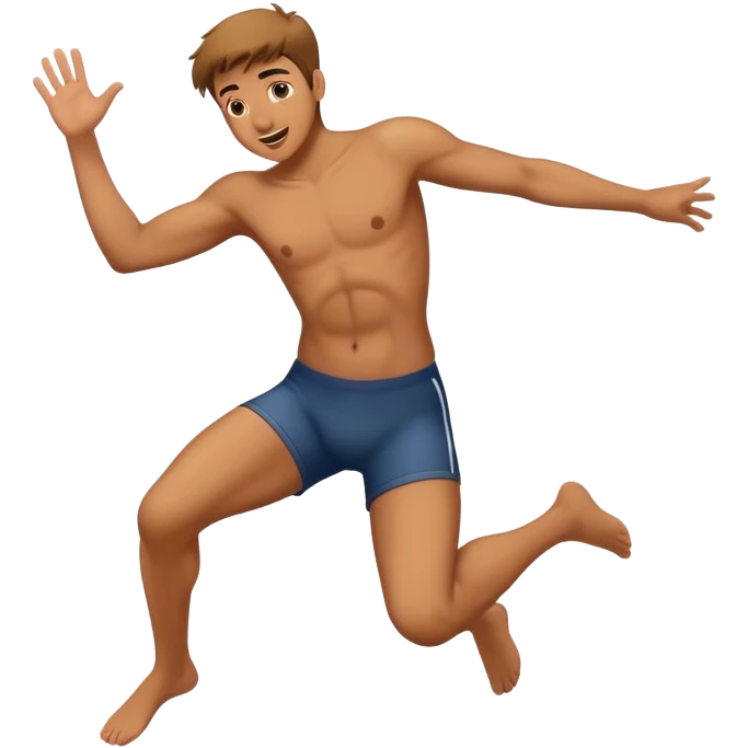 man jumping emoji