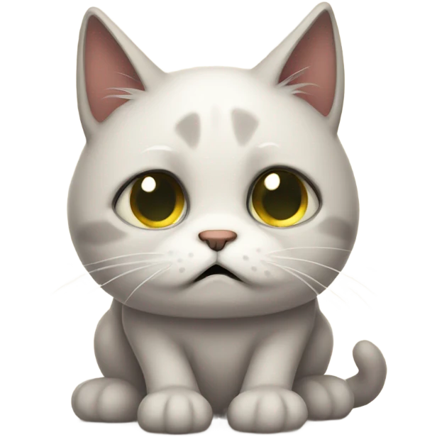 sad cat emoji
