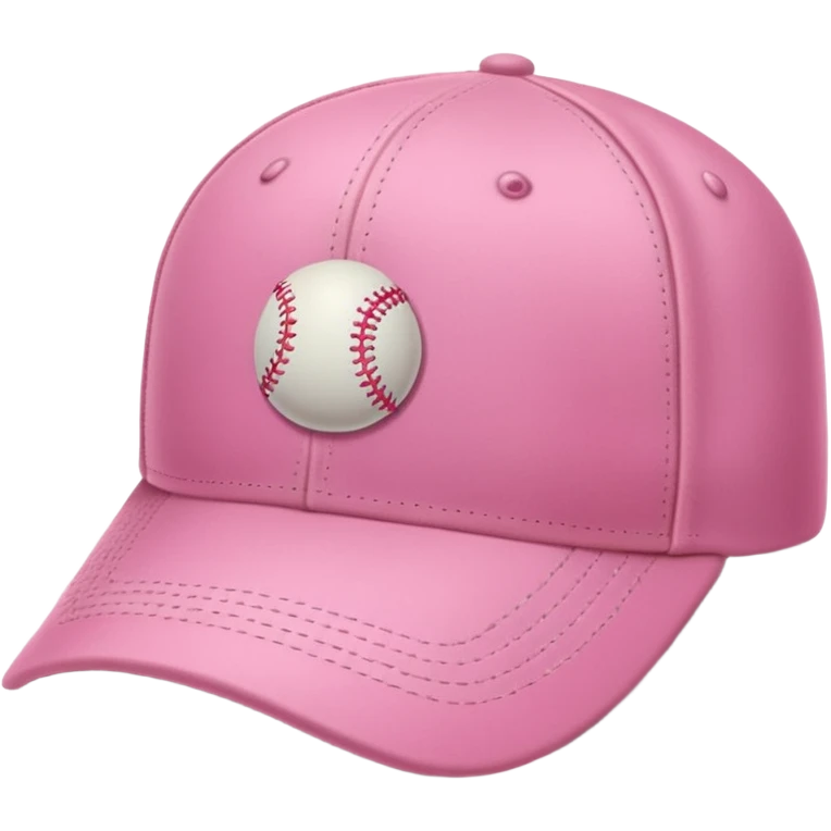Pink cap emoji