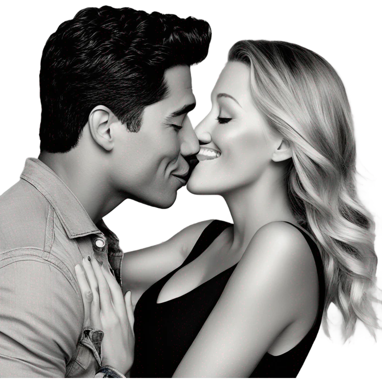 Mario Lopez kissing Blake lively emoji