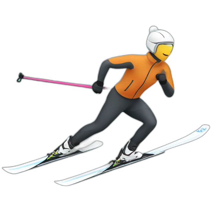 Nordic ski emoji
