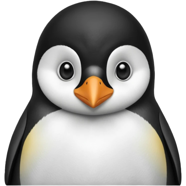 Emotional peguin emoji