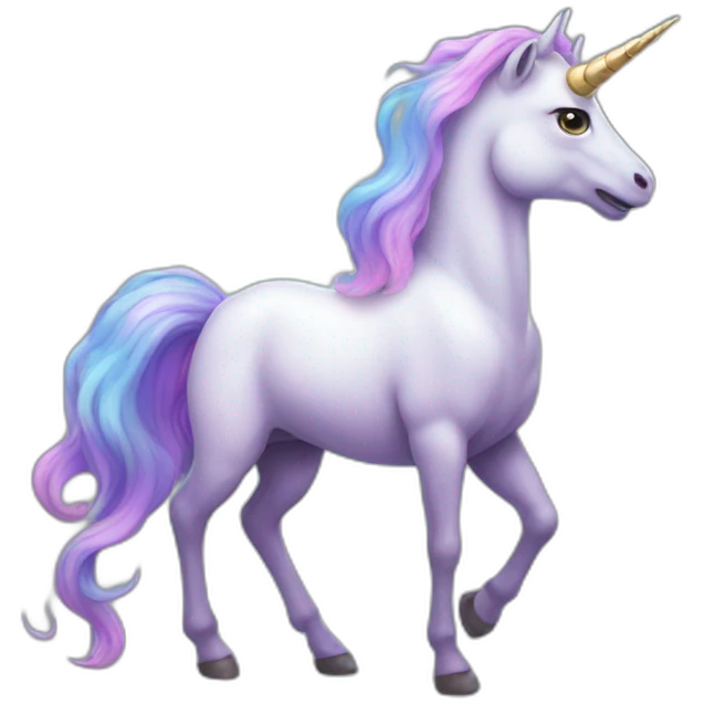 alien unicorn emoji