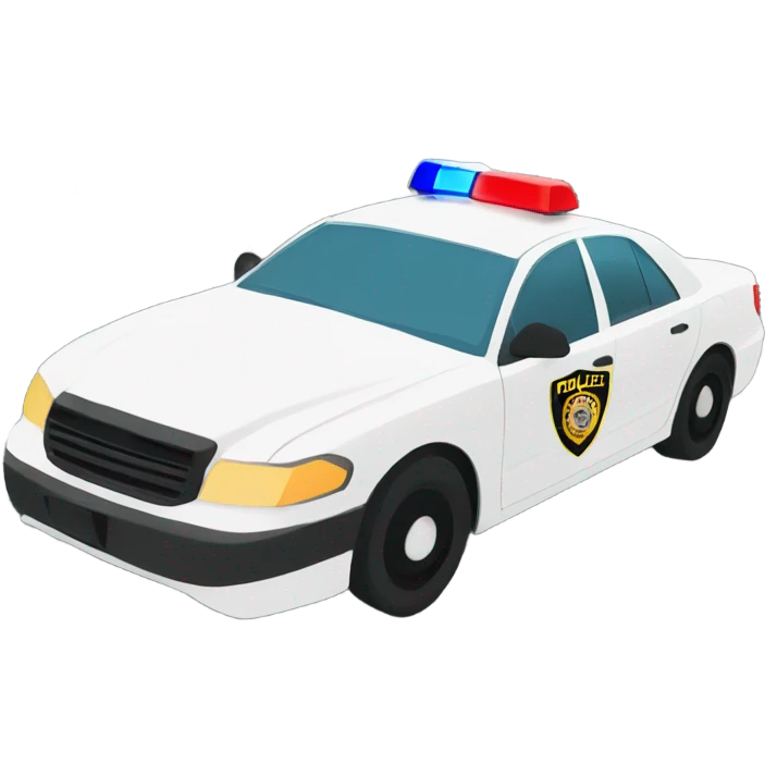 Police chase emoji