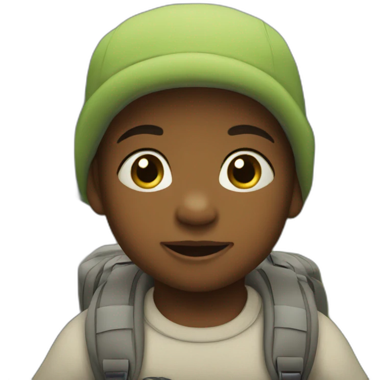 baby boy in the mountains emoji