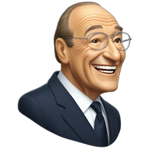 Jacques chirac rire emoji