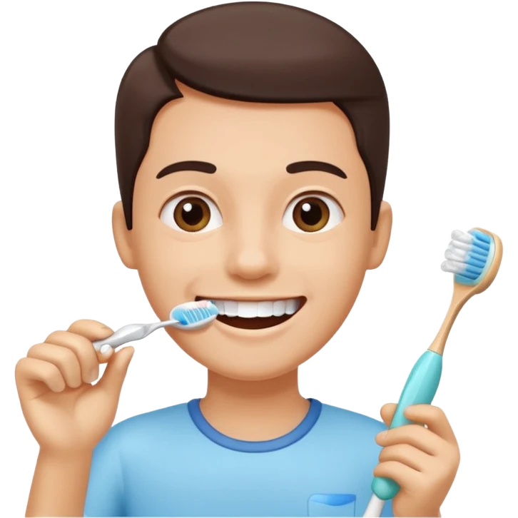 The Habit of Cleaning Teeth emoji