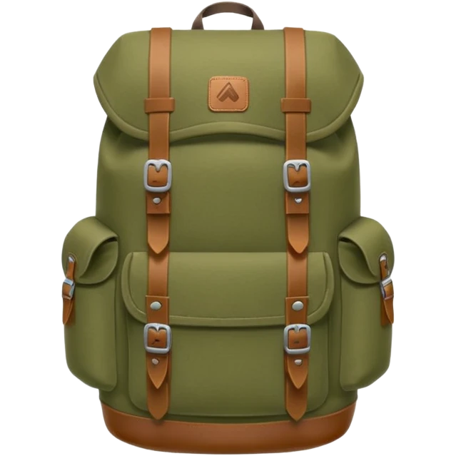 mountain backpack emoji
