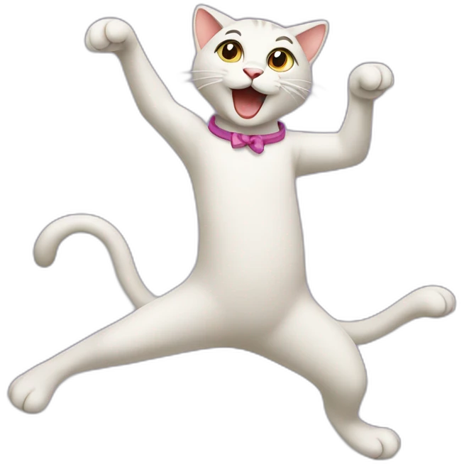 dancing cat emoji