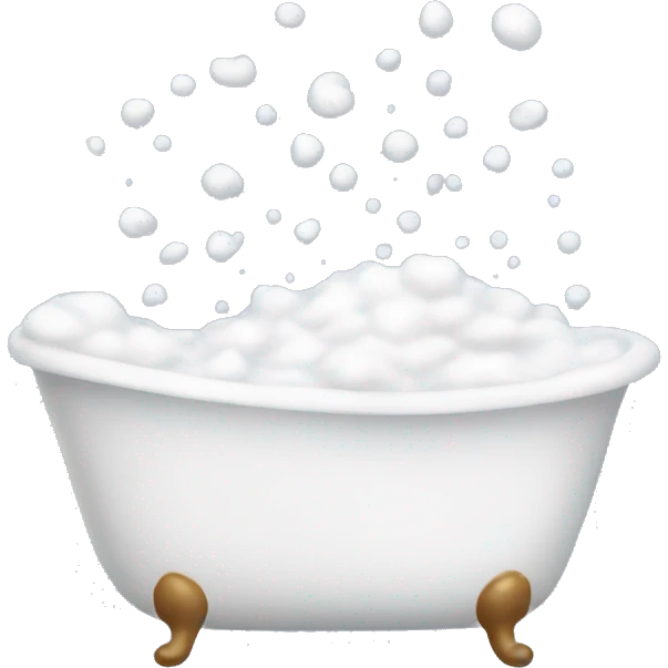 bath foam emoji