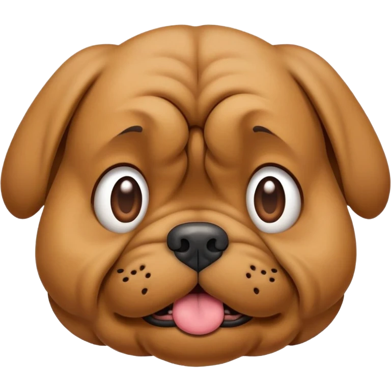 Dog farting  emoji