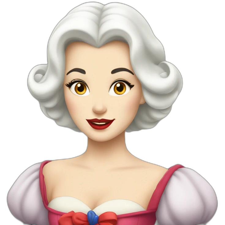 Blanche neige emoji
