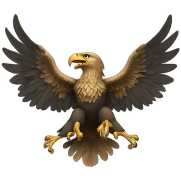 two-headed eagle emoji