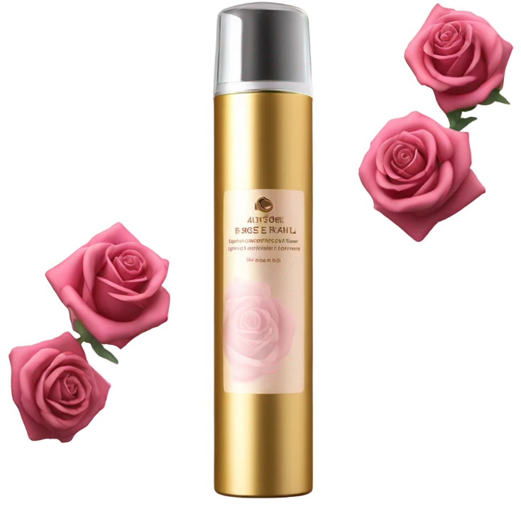 Rose oil tube spray emoji