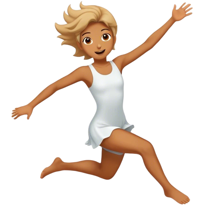 Estrella saltando emoji