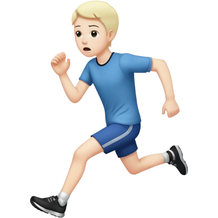 running from god emoji