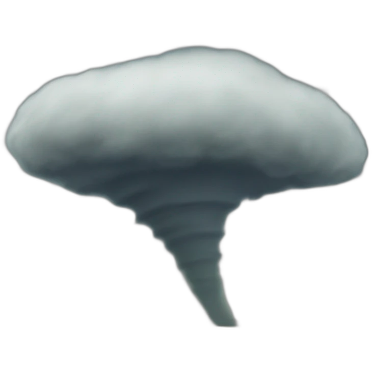 Tornado  emoji
