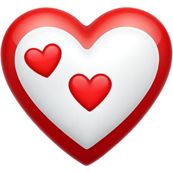 A red heart saying rebel emoji