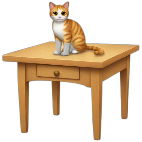 cat table emoji