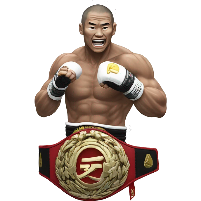 RIZIN FIGHTING FEDERATION champion belt emoji