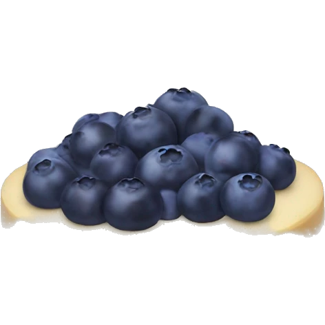 Blueberry Cheesecake  emoji