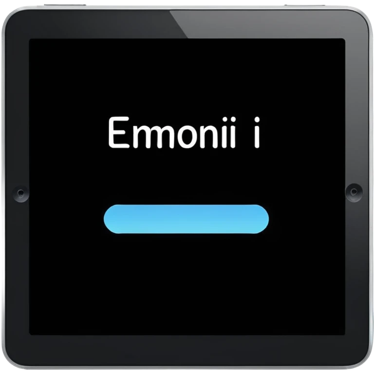 text on tablet emoji