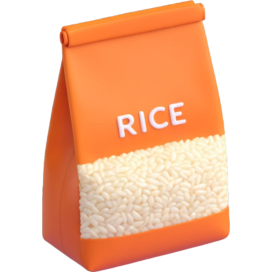 bag of rice emoji