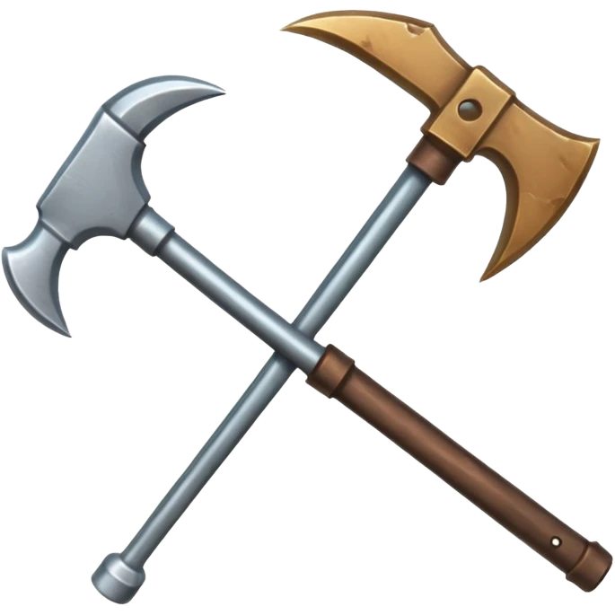 pickaxe minecraft emoji