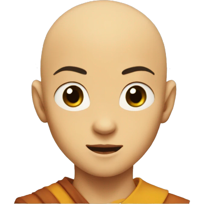 Aang-face emoji