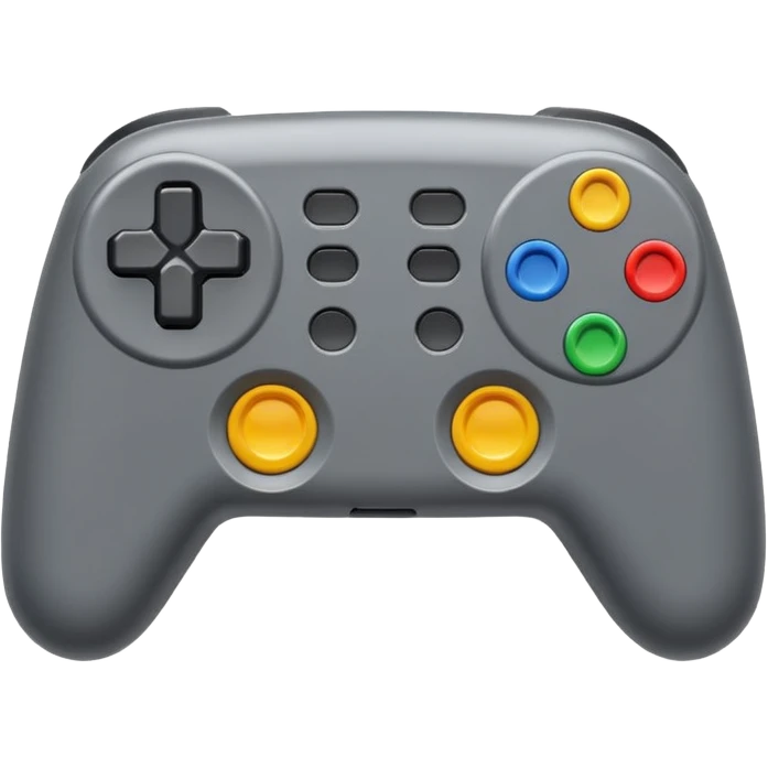 gaming console gray emoji
