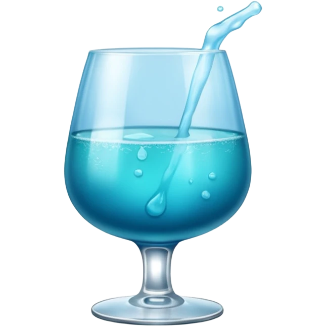 blue curaçao liquor emoji