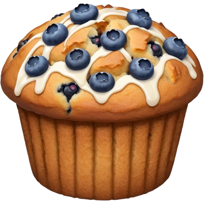 Berry muffin emoji