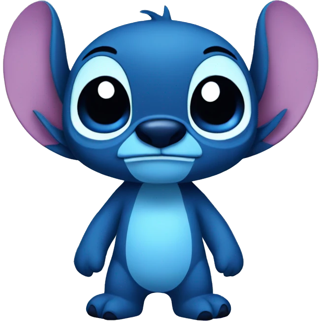Stitch blue emoji