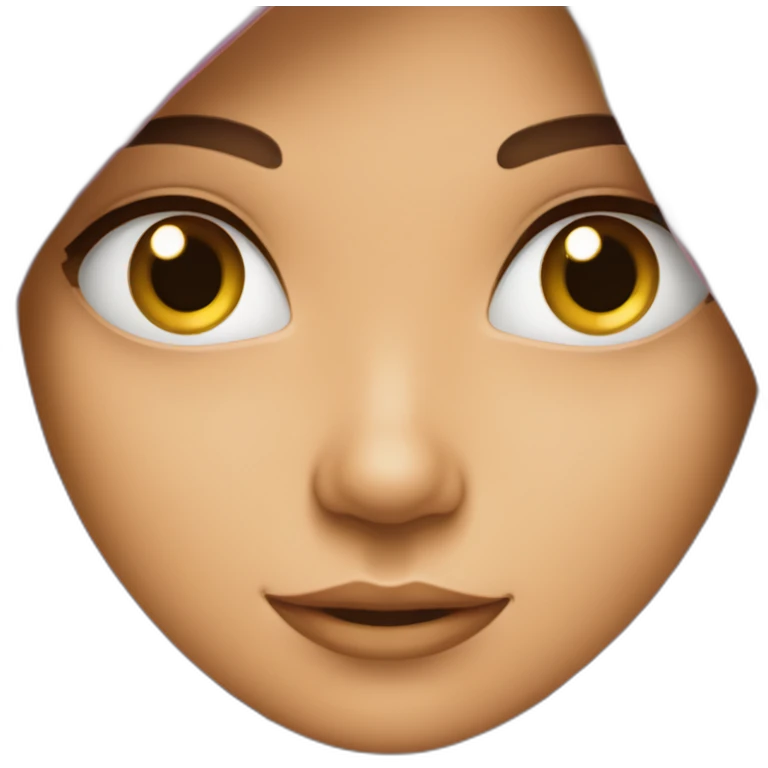 fille avec étoile dans les yeux emoji