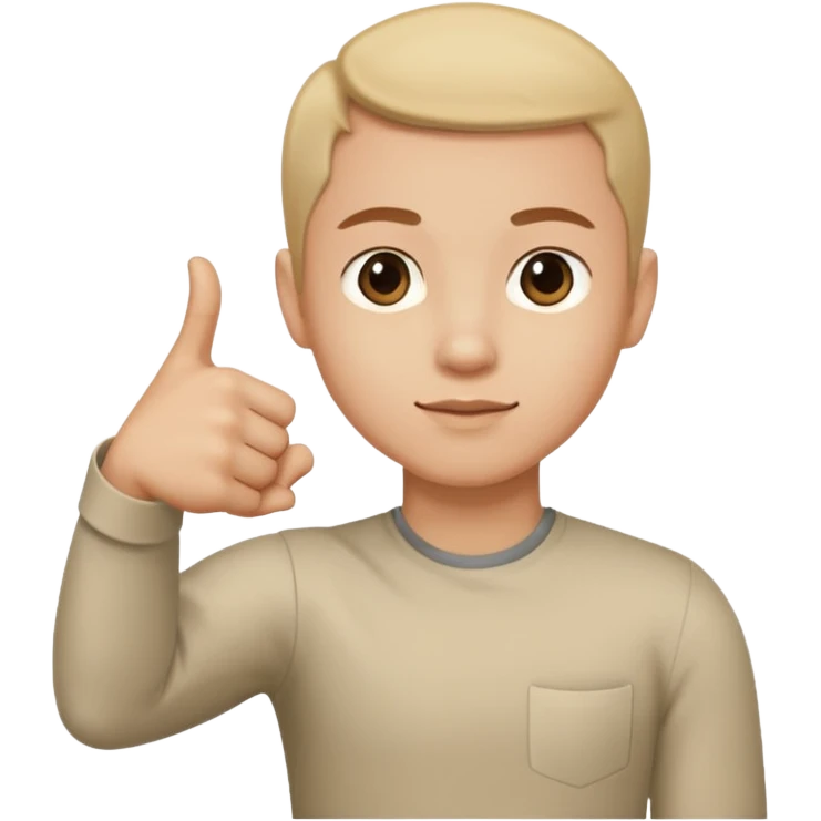 Dab (una persona con el brazo izquierdo estirado y el brazo derecho el codo doblado y en direccion para el lado izquierdo) emoji