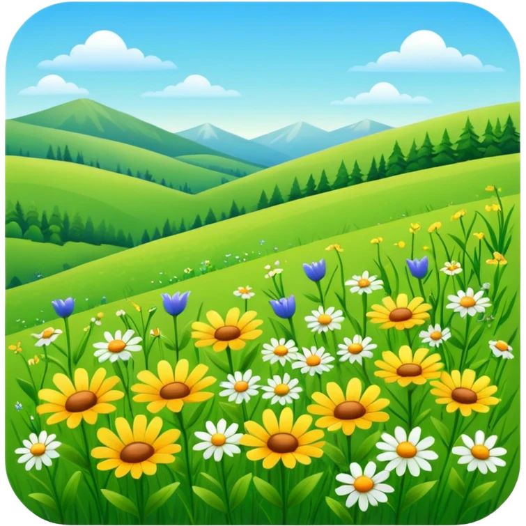 Meadow emoji