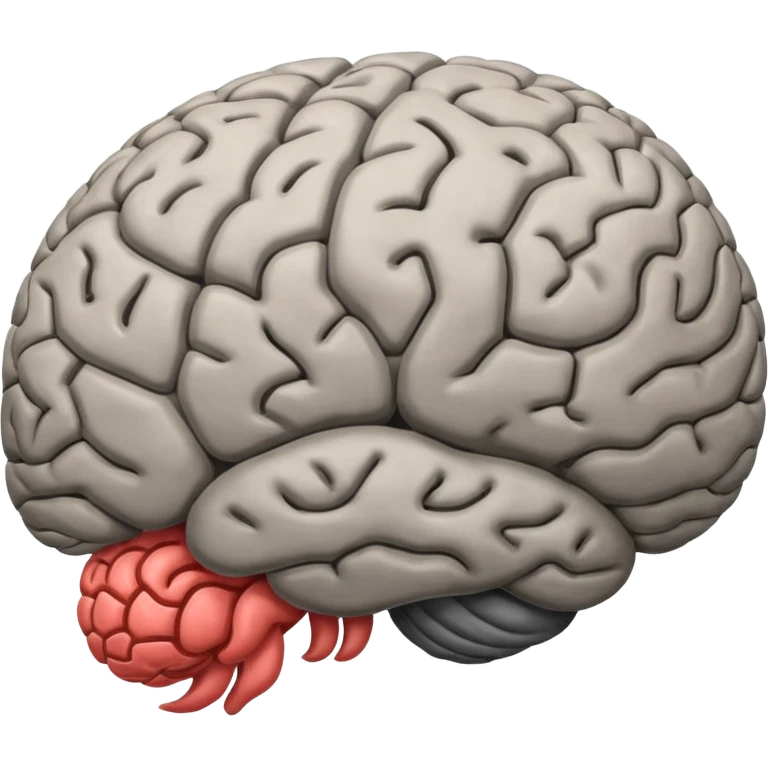 flexible brain emoji