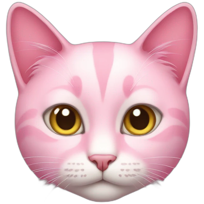 pink cat emoji