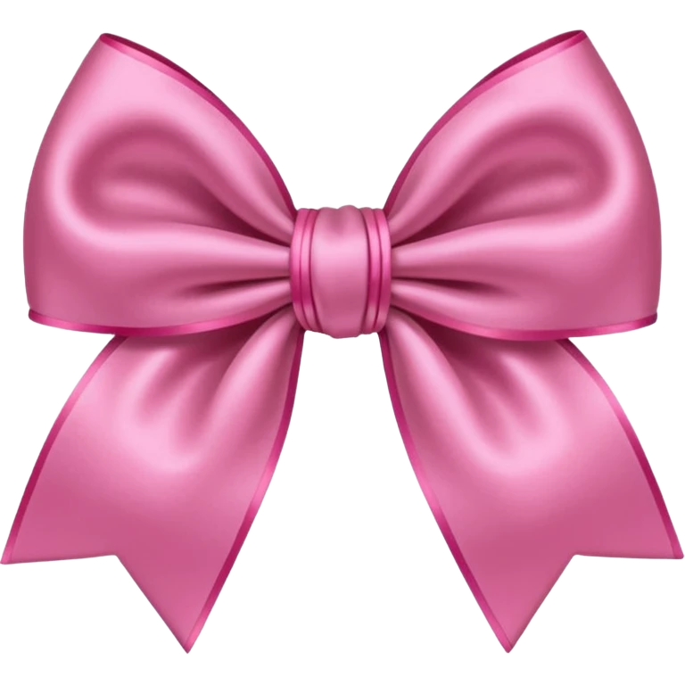 Pink Bow hair accessories  emoji