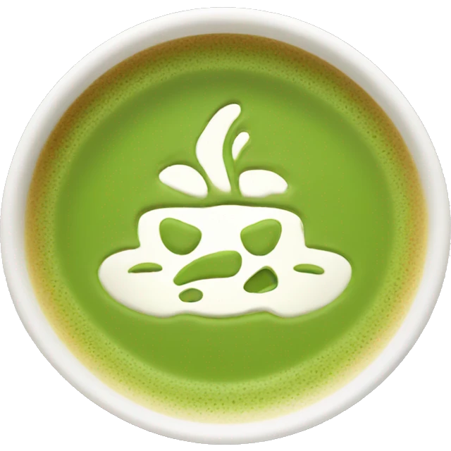 MATCHA LATTE emoji
