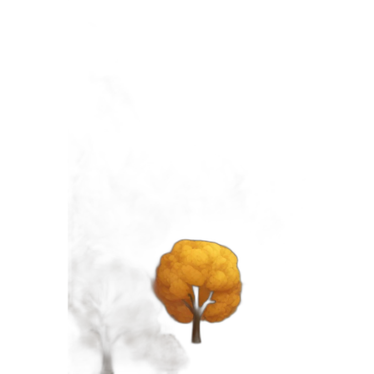 Autumn forest emoji